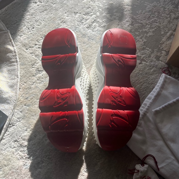 Christian Louboutin Spike Sock Flat Neoprene 45.5 - Picture 10 of 13